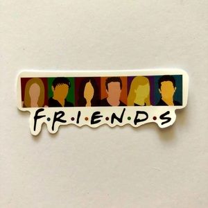 3/$5 of DIFFERENT stickers with this 1 OR make your own bundle FRIENDS chandler